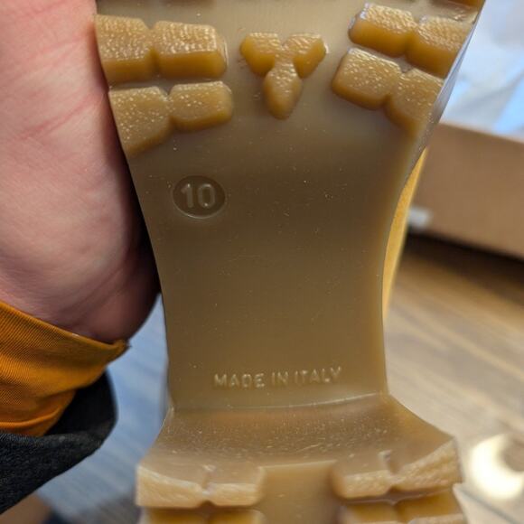 Steve Madden Womens Tindra Tan Suede Platform Ankle Boots - Picture 8 of 11